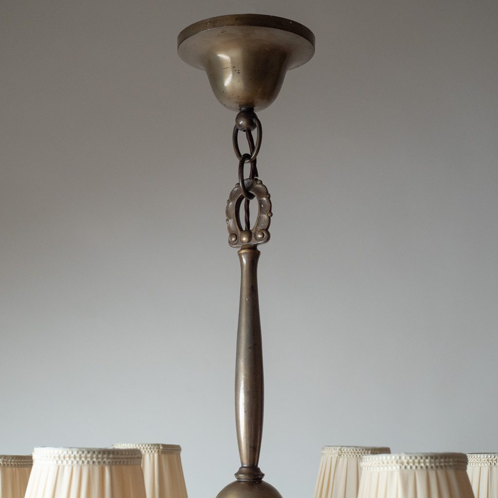 Elis Bergh Swedish Grace Chandelier, 1920s