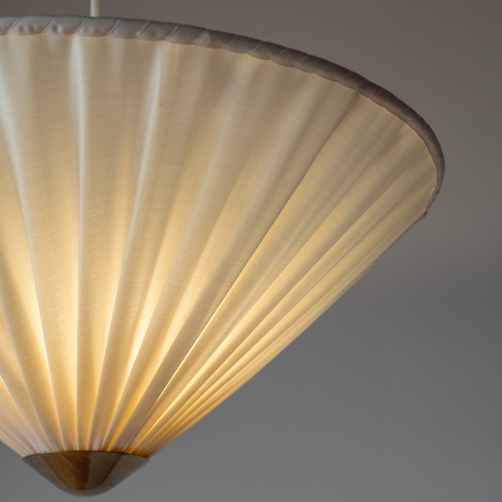 Swedish Fabric Pendant, 1950s