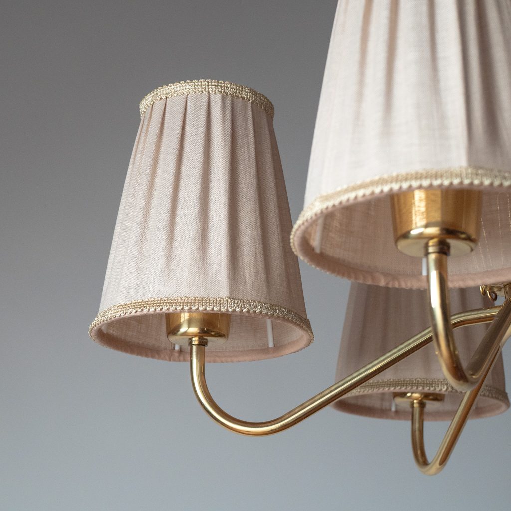 Brass Chandelier by ASEA, 1950s