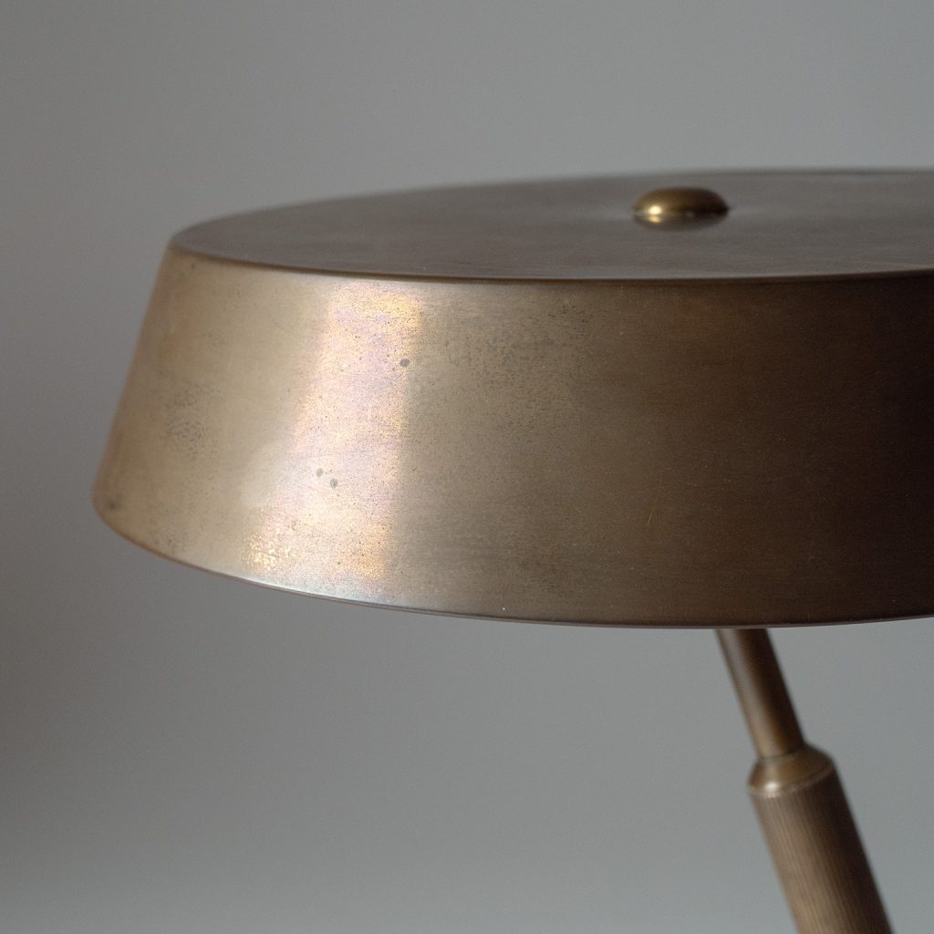 Italian Brass Desk Lamp, circa 1950