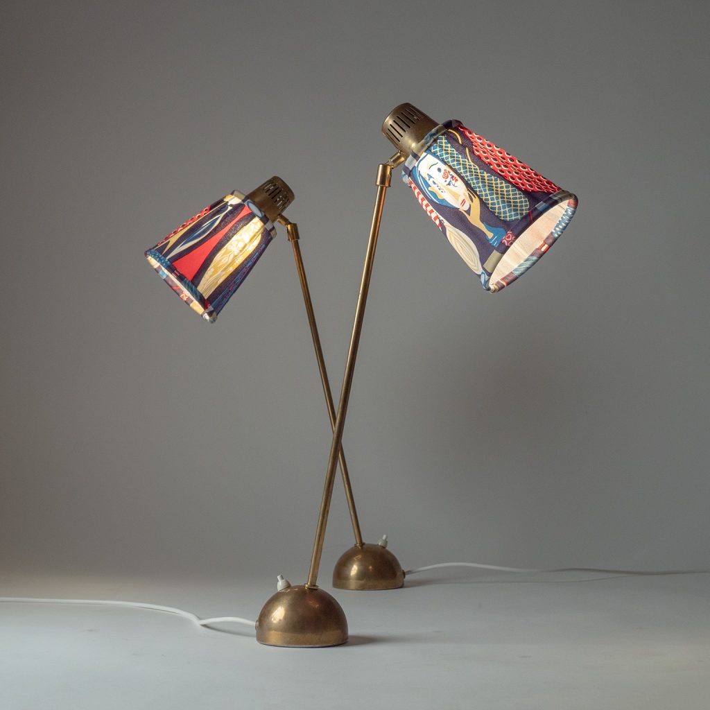 Hans Bergström Table Lamps, 1950s