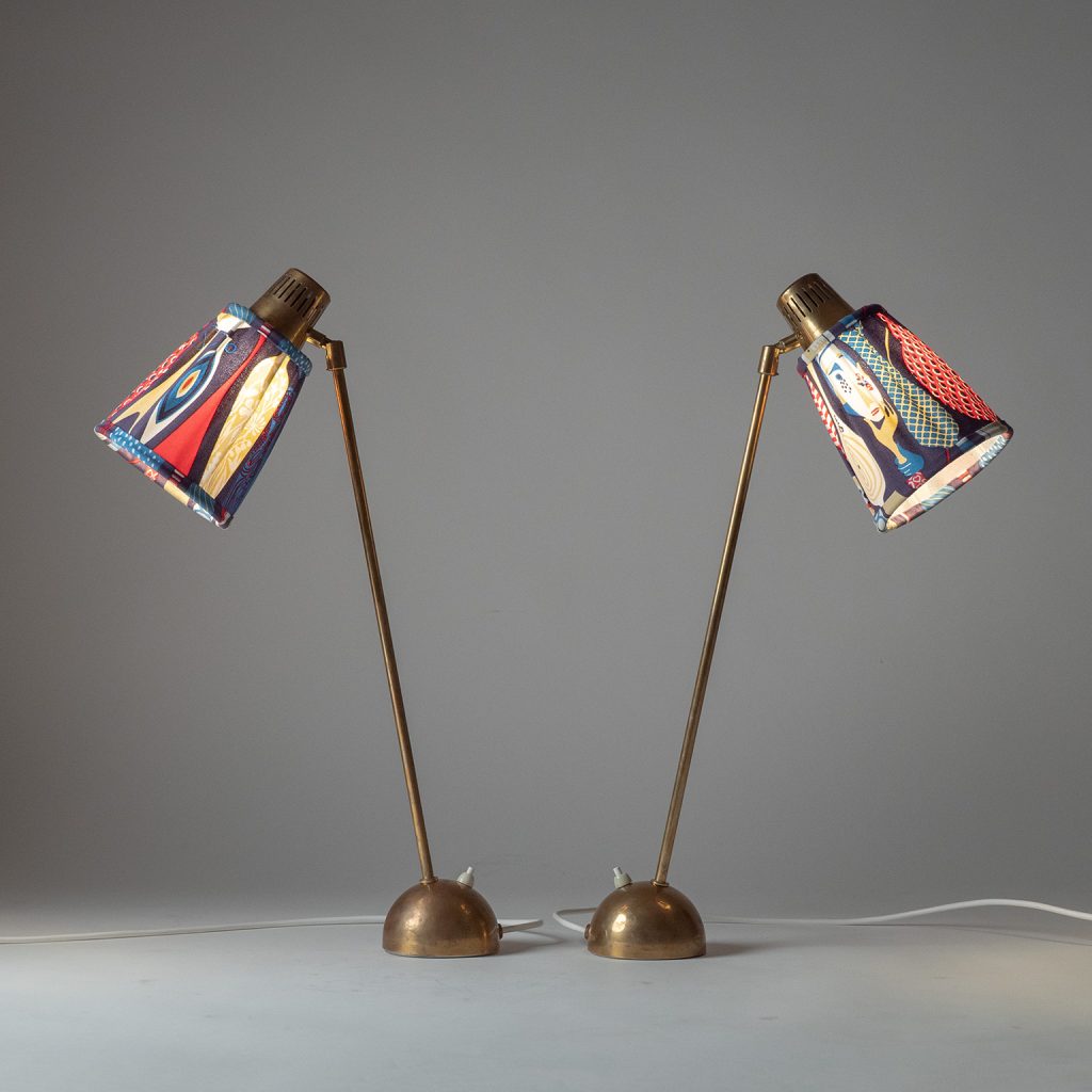 Hans Bergström Table Lamps, 1950s