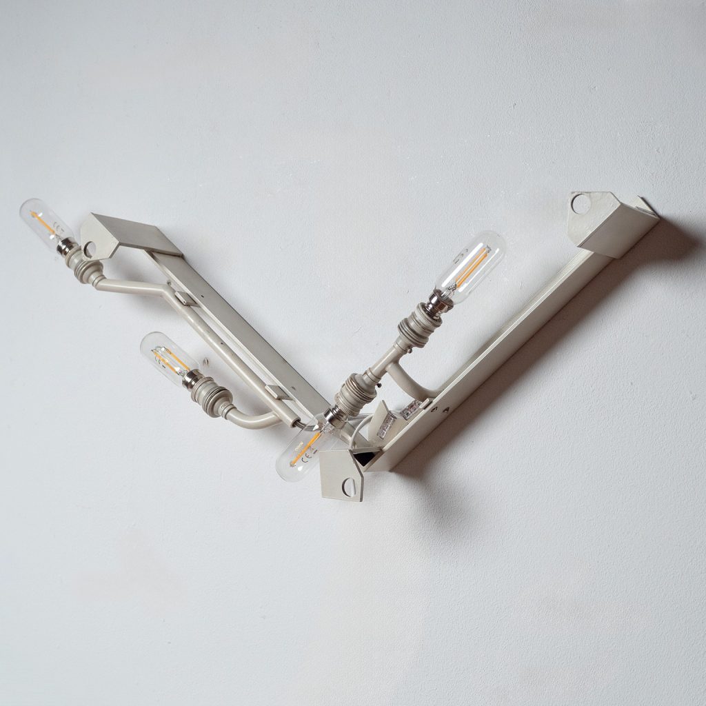 Large Max Ingrand Model 1844 Wall Light, circa 1960