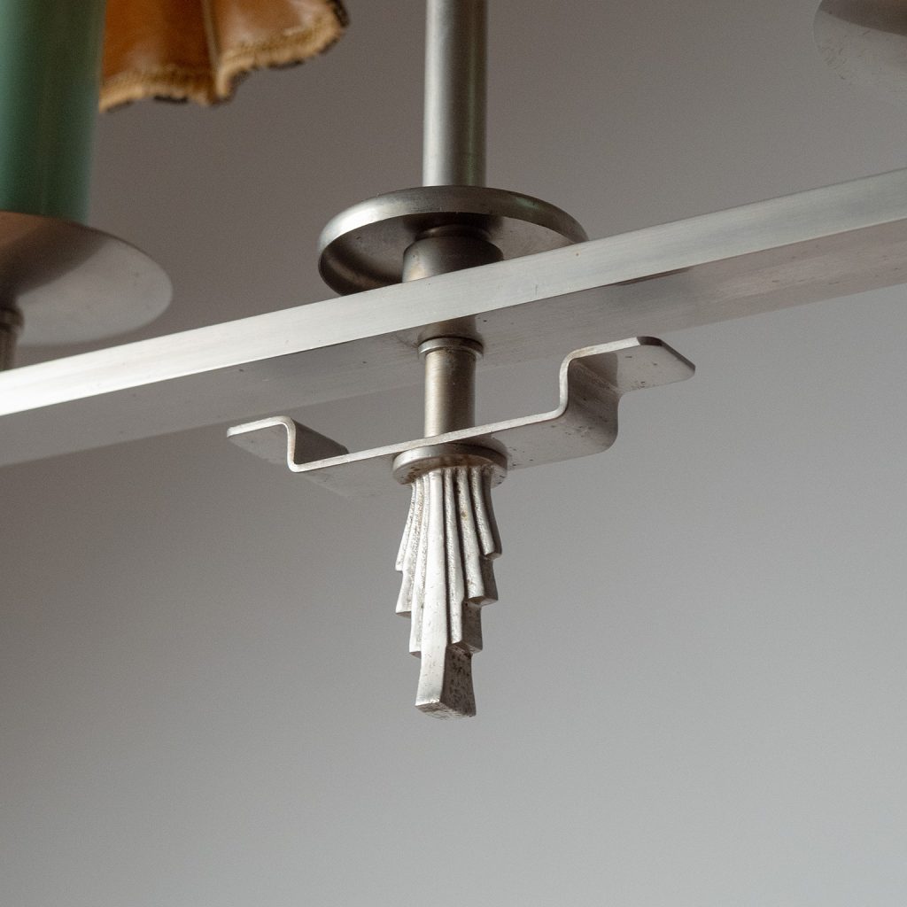 Christian Bergh Two-Arm Nickel Pendant, 1930s