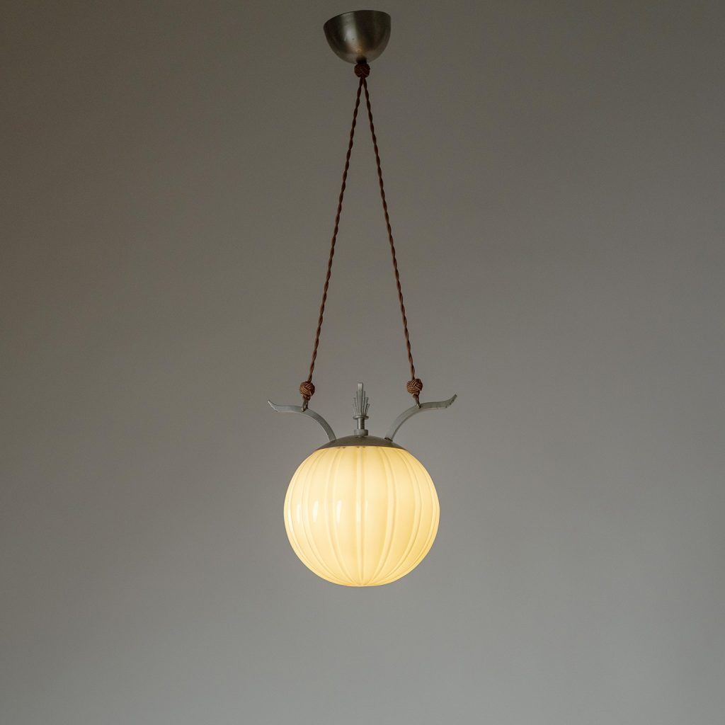 Christian Bergh Suspension Light, 1930s