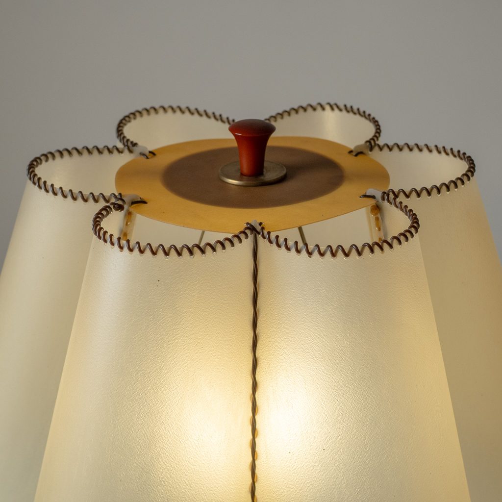 Austrian Glass Table Lamp, circa 1950