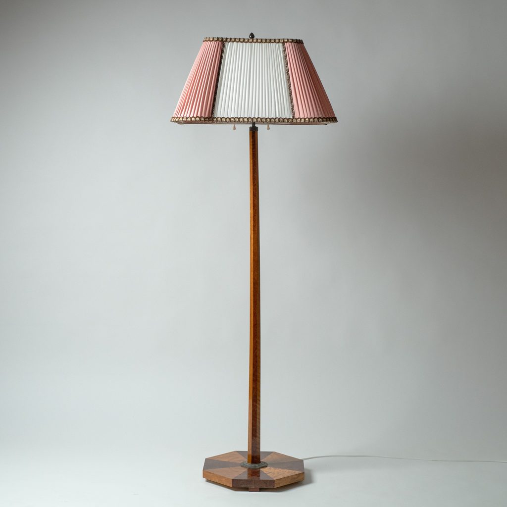 Large Swedish Art Deco Floor Lamp, circa 1930