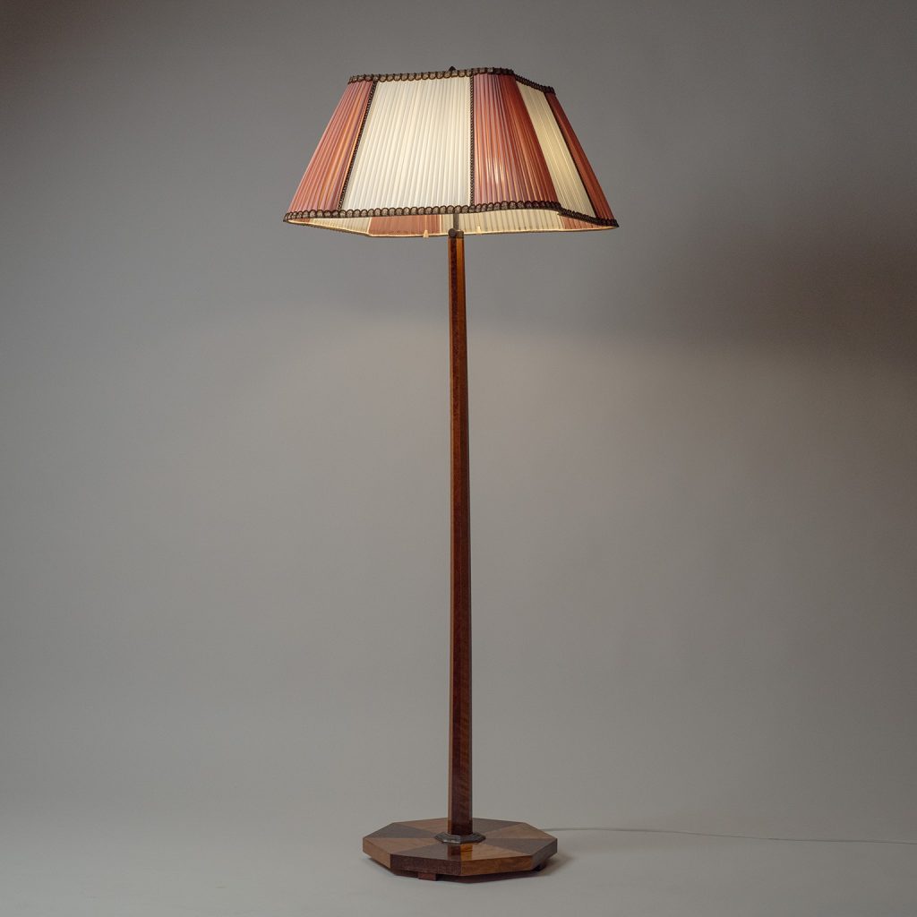 Large Swedish Art Deco Floor Lamp, circa 1930