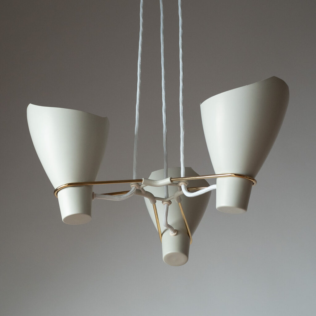 Swedish Suspension Uplight Chandelier, 1960s