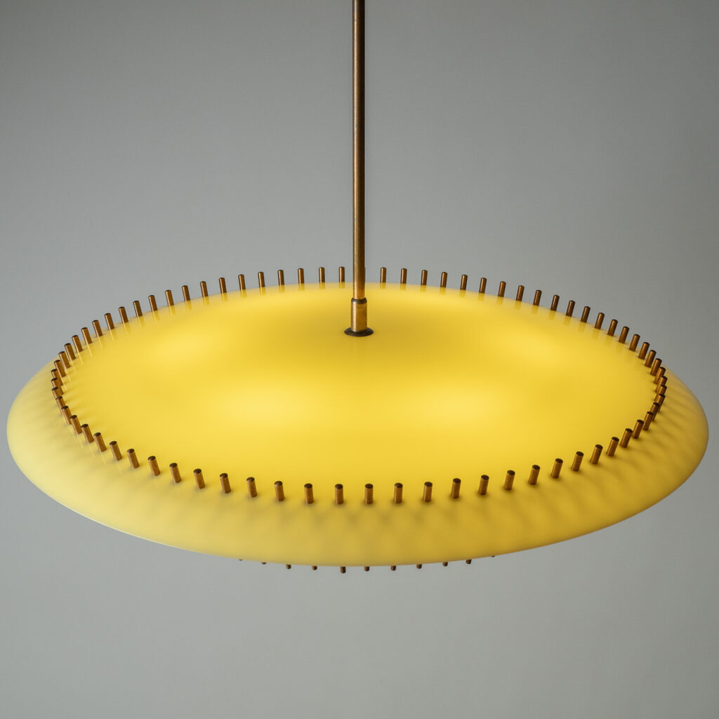 Angelo Lelii Modernist Chandelier, 1958