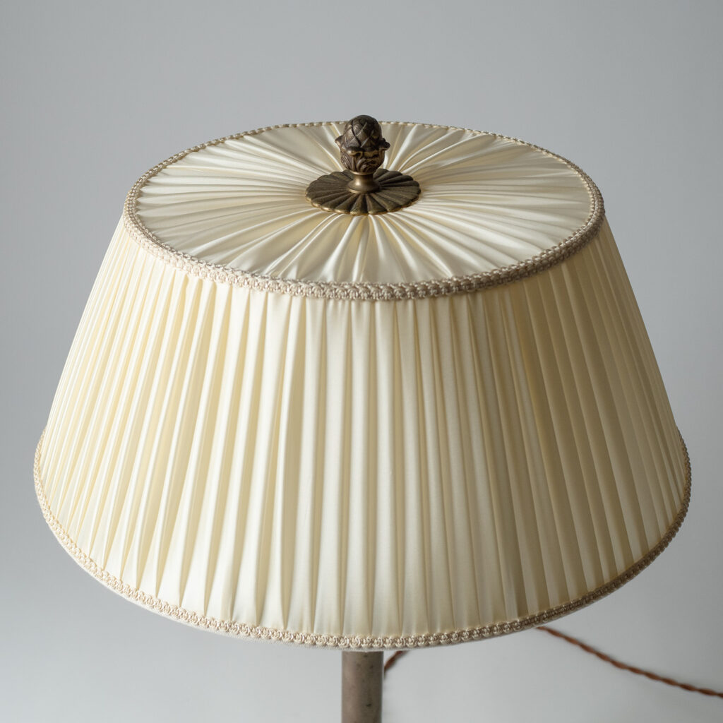 Swedish Brass Table Lamp, circa 1940