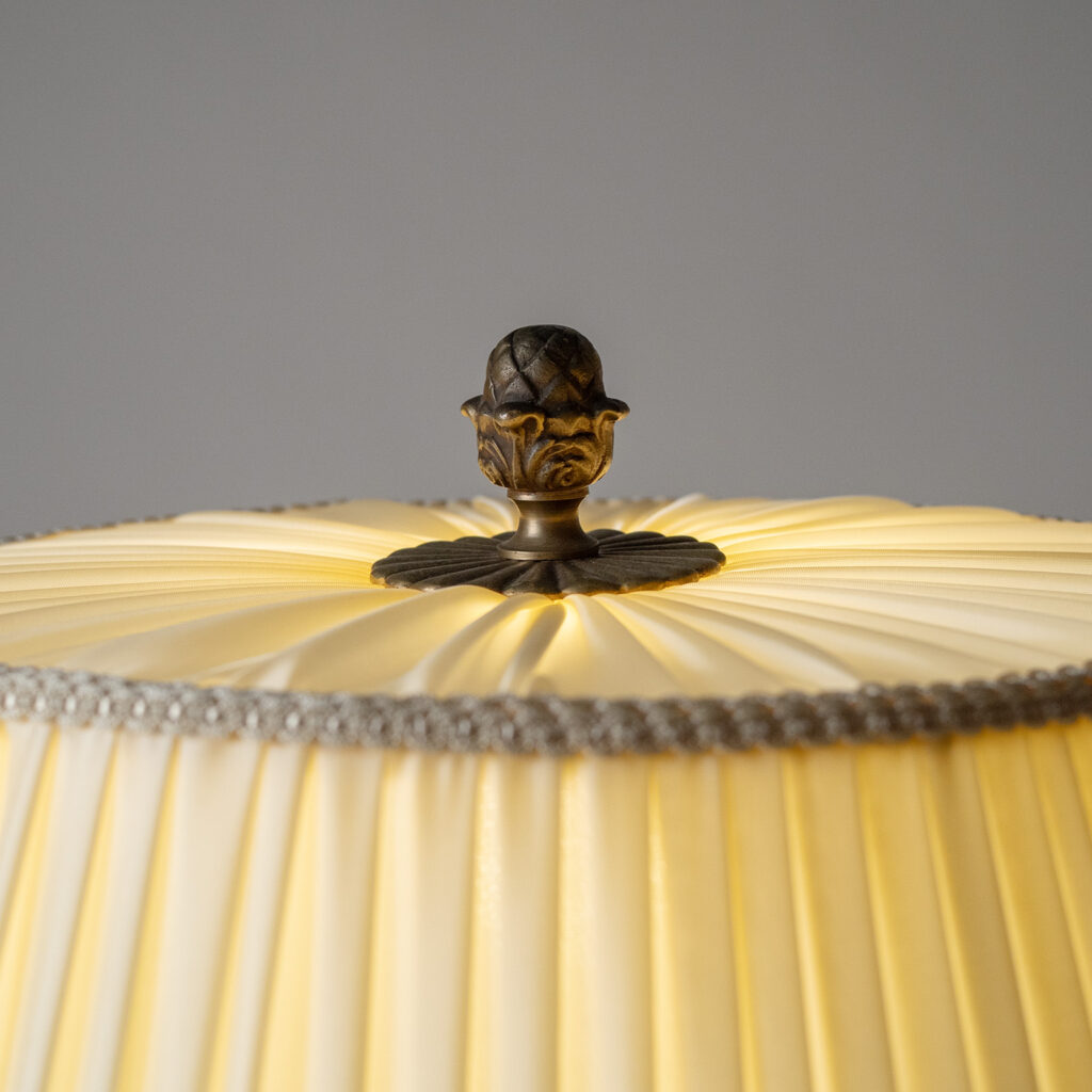 Swedish Brass Table Lamp, circa 1940