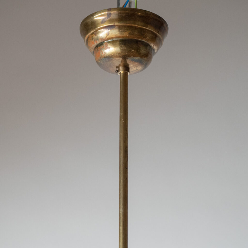 Bröderna Malmströms Brass Chandelier, 1950s
