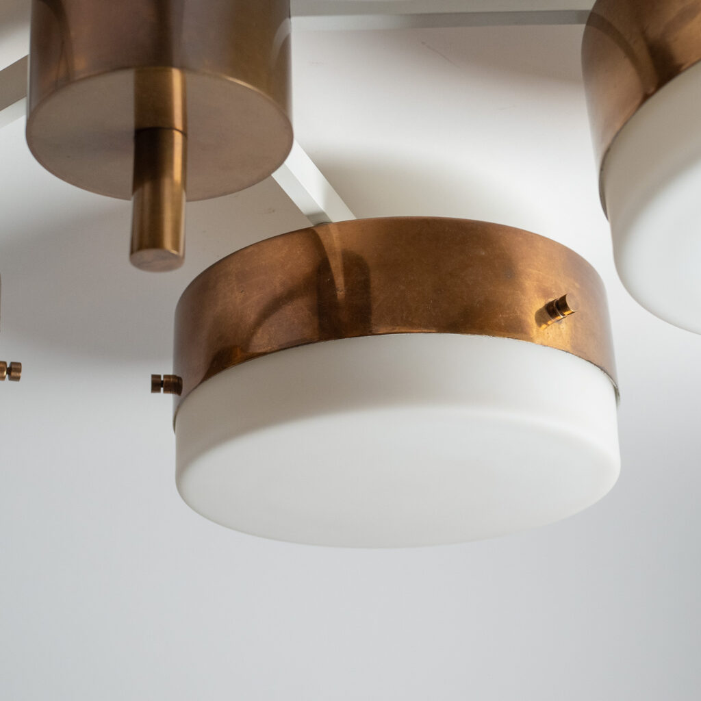 Gio Ponti Ceiling Light, circa 1960