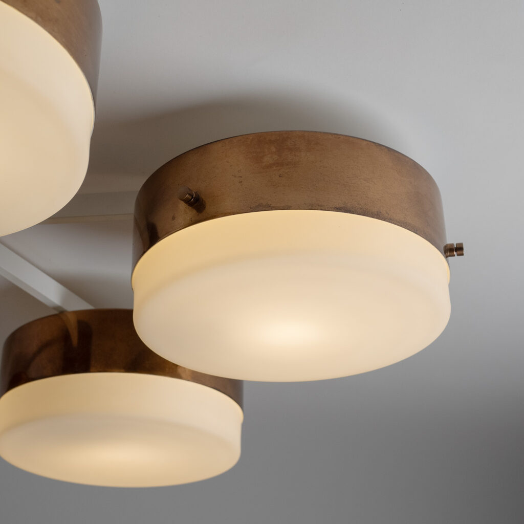 Gio Ponti Ceiling Light, circa 1960