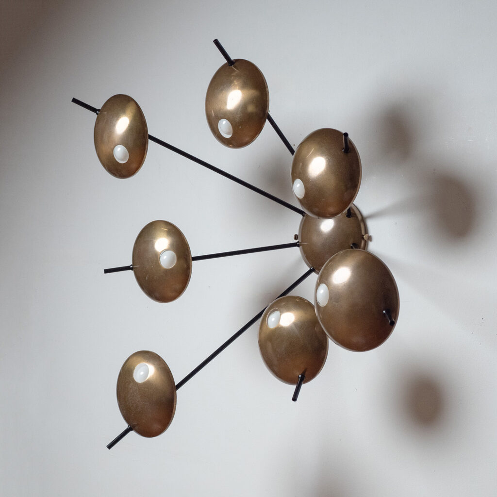Stilnovo Wall Or Ceiling Light, 1950s