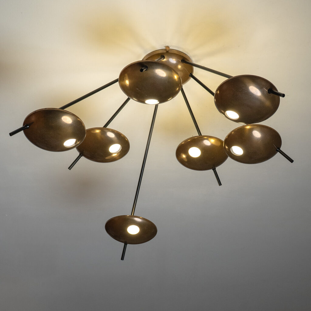 Stilnovo Wall Or Ceiling Light, 1950s