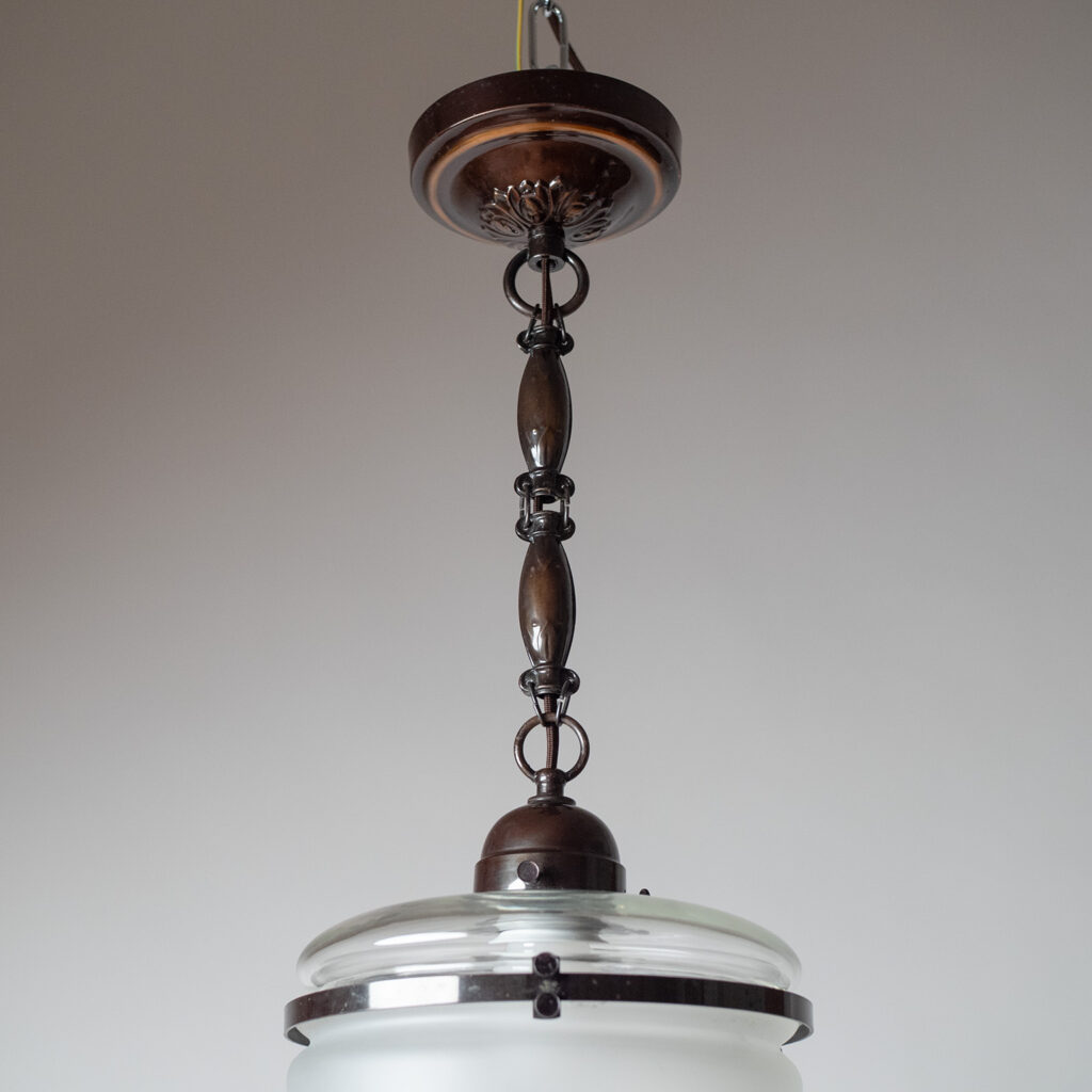 Austrian Cut Glas Pendant, circa 1930