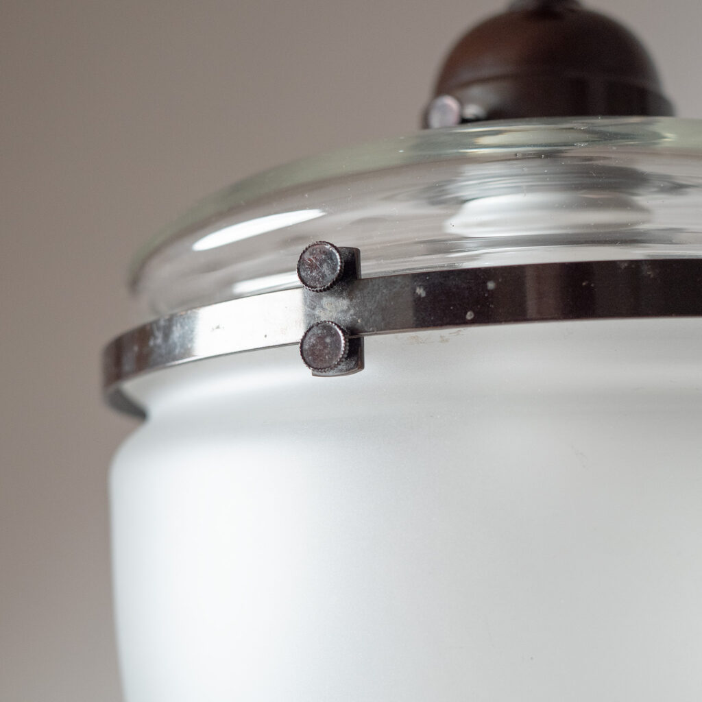 Austrian Cut Glas Pendant, circa 1930