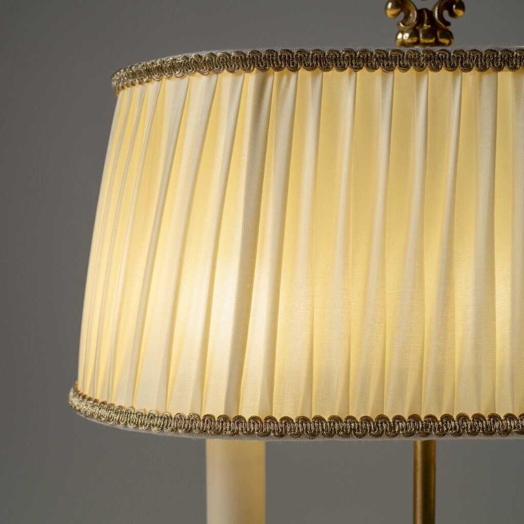 Swedish Brass Table Lamp, circa 1950