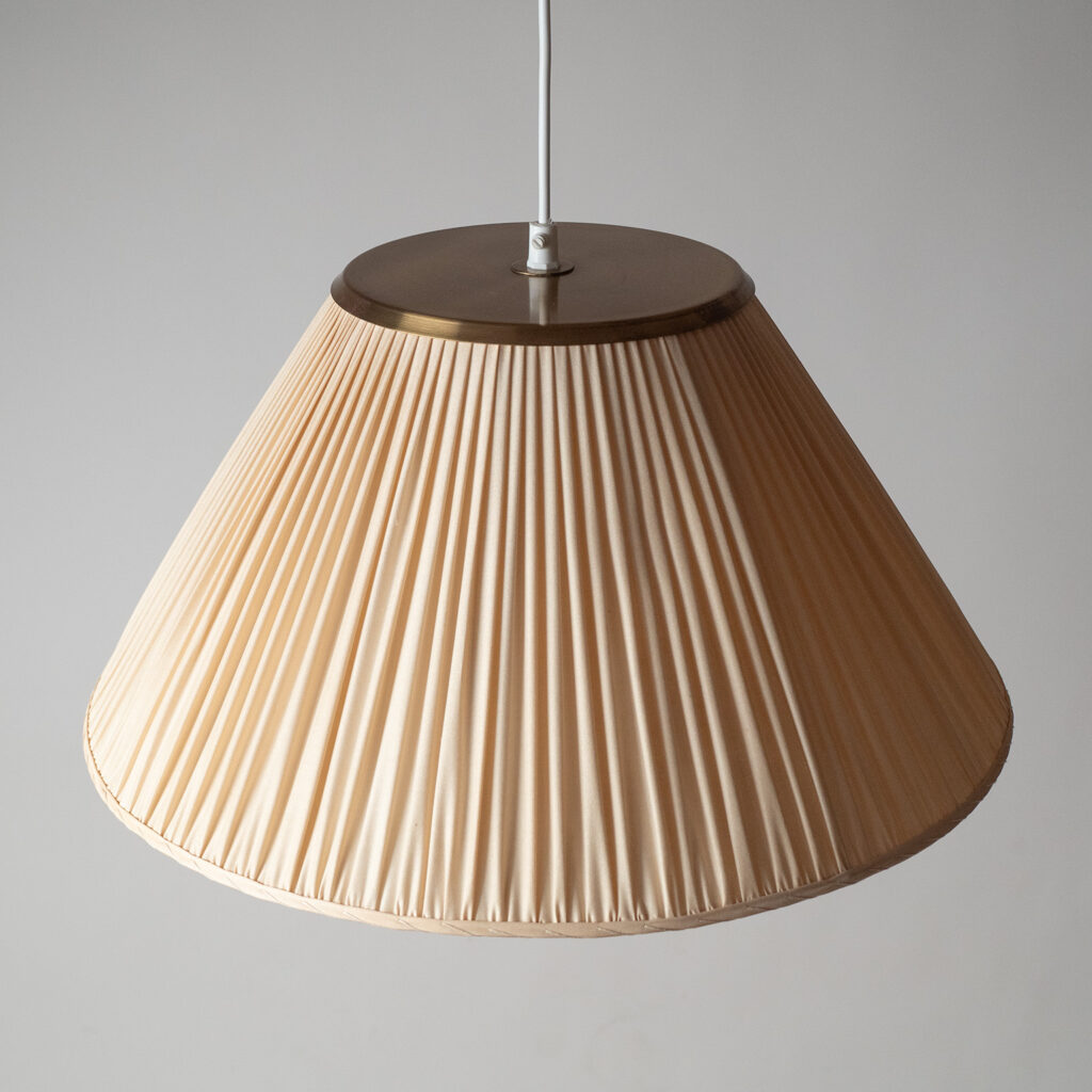 Swedish Fabric Pendant, 1960s