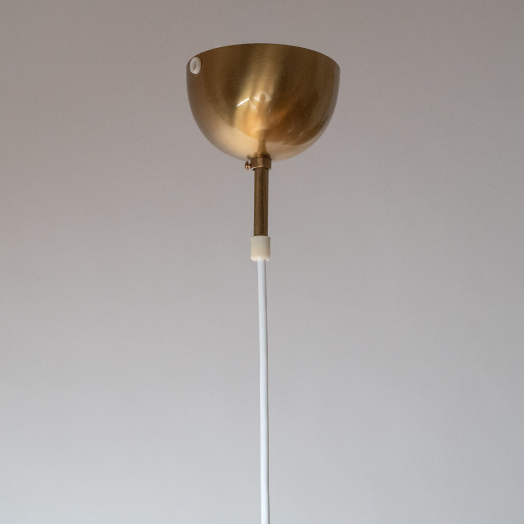 Swedish Fabric Pendant, 1960s