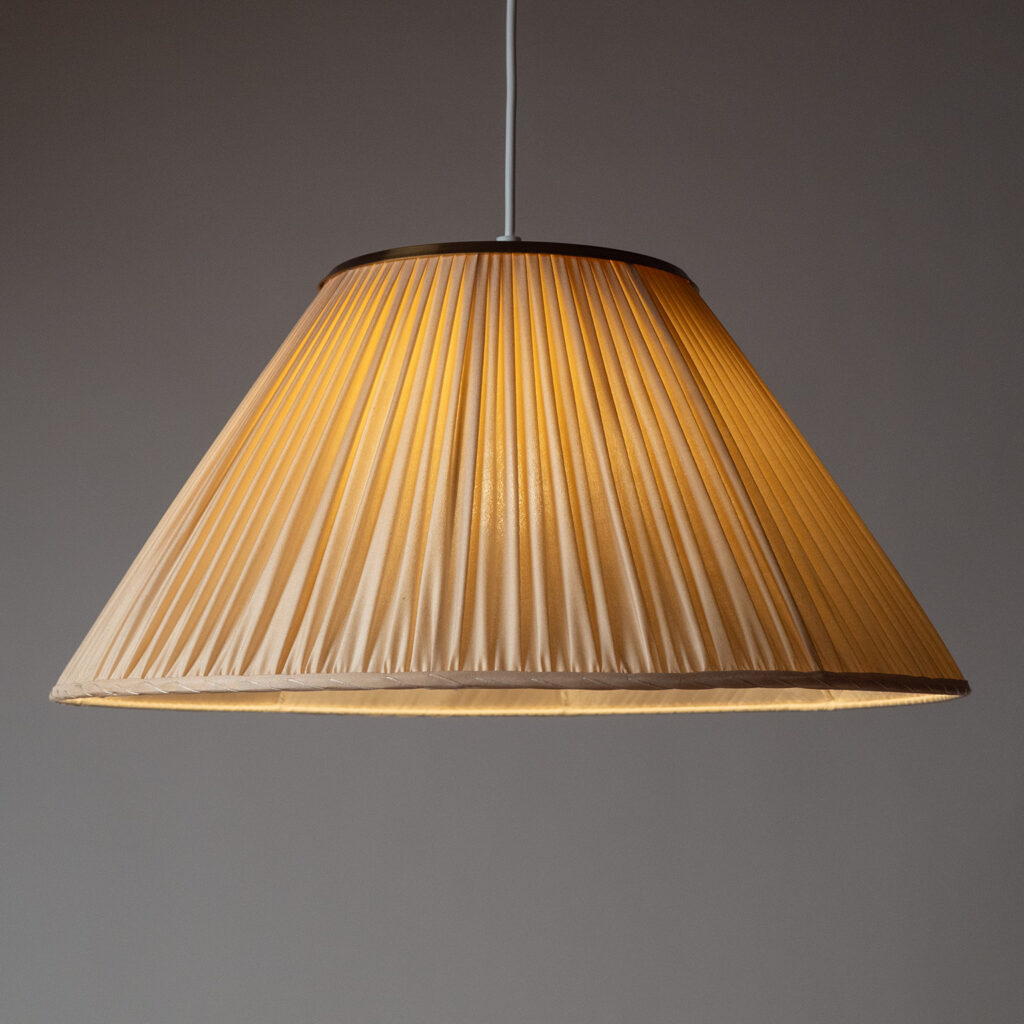 Swedish Fabric Pendant, 1960s