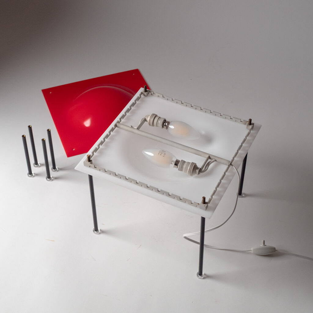 Ettore Sottsass Table Lamp, circa 1957