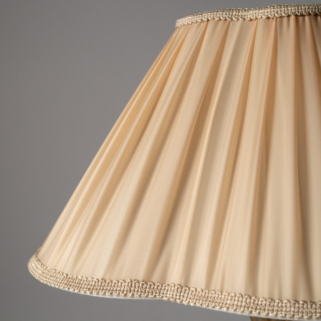 Swedish Brass And Alabaster Table Lamp, 1930s