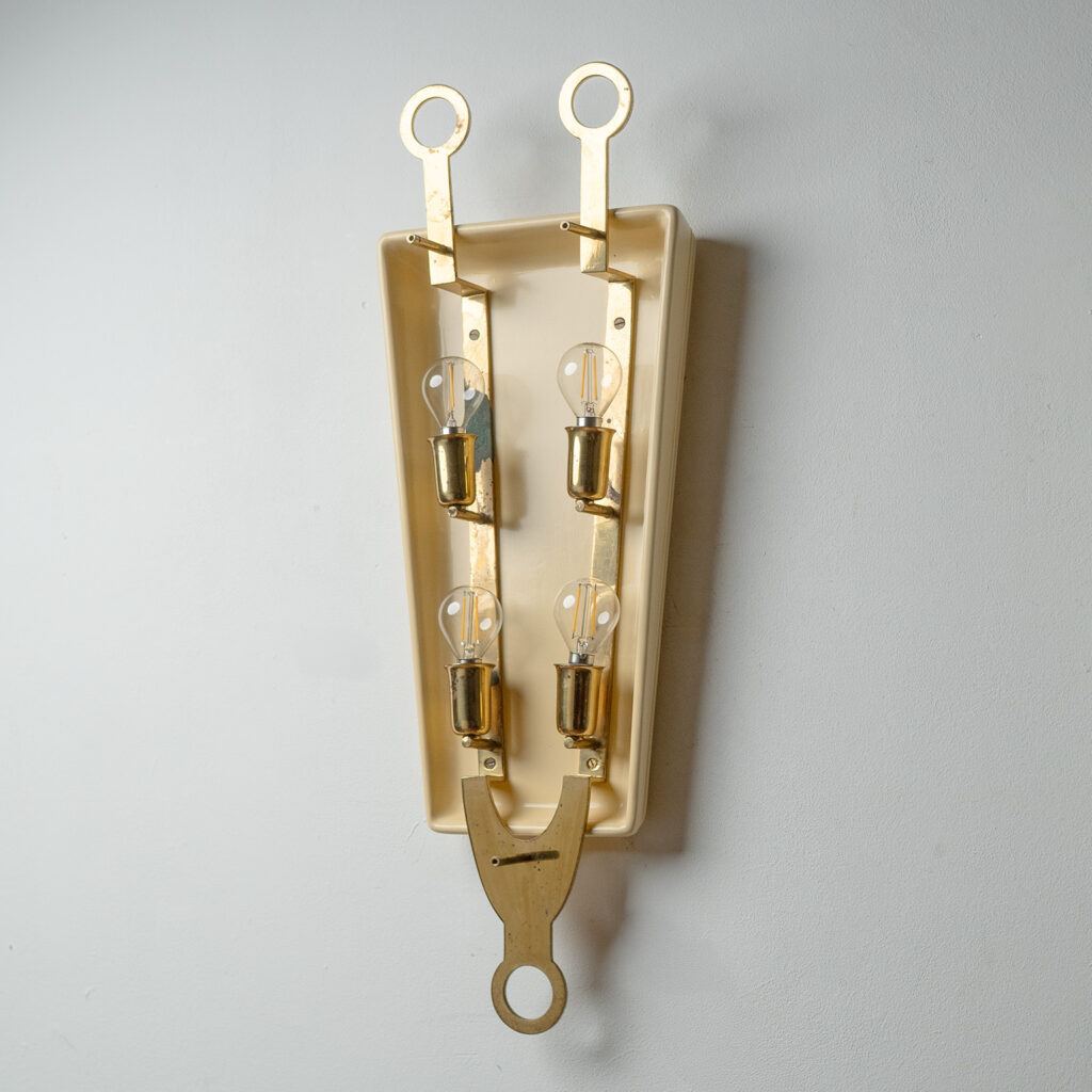 Large Osvaldo Borsani Wall Lights, 1938