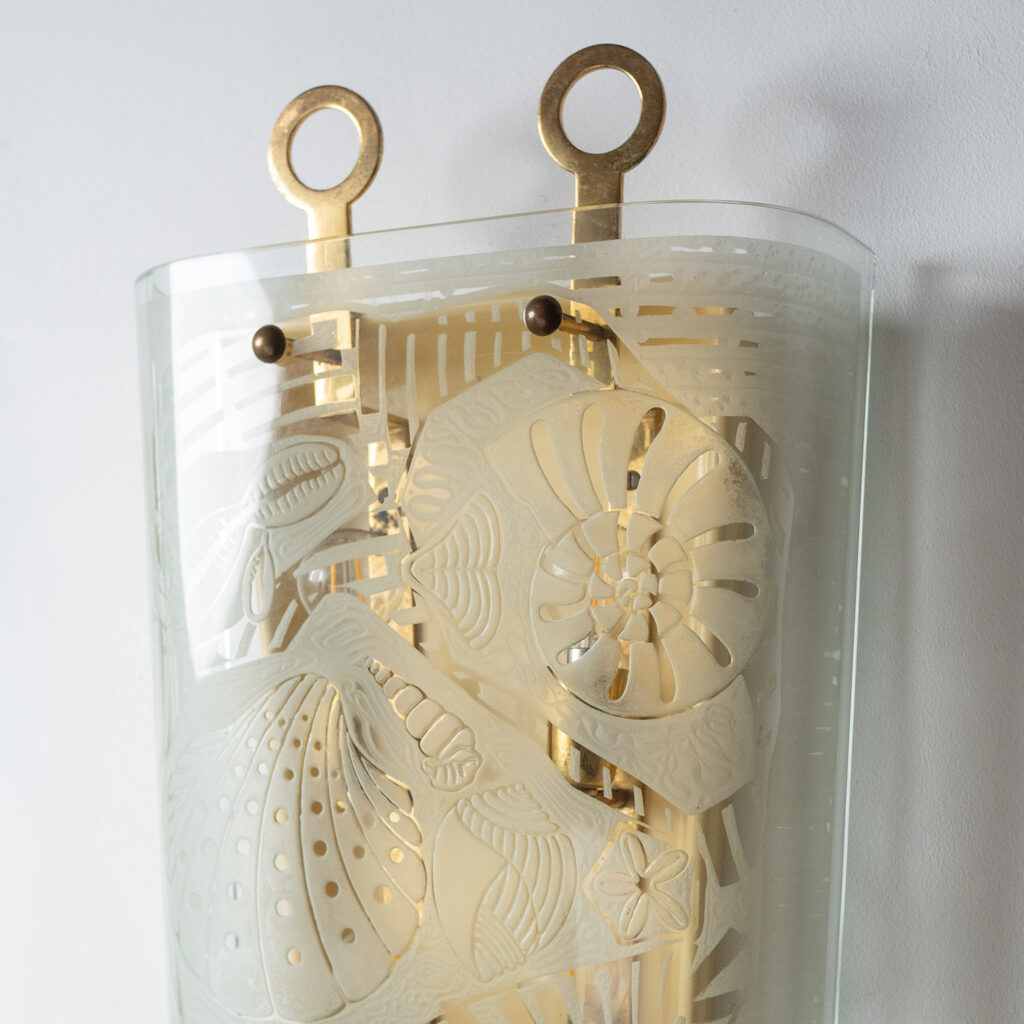 Large Osvaldo Borsani Wall Lights, 1938