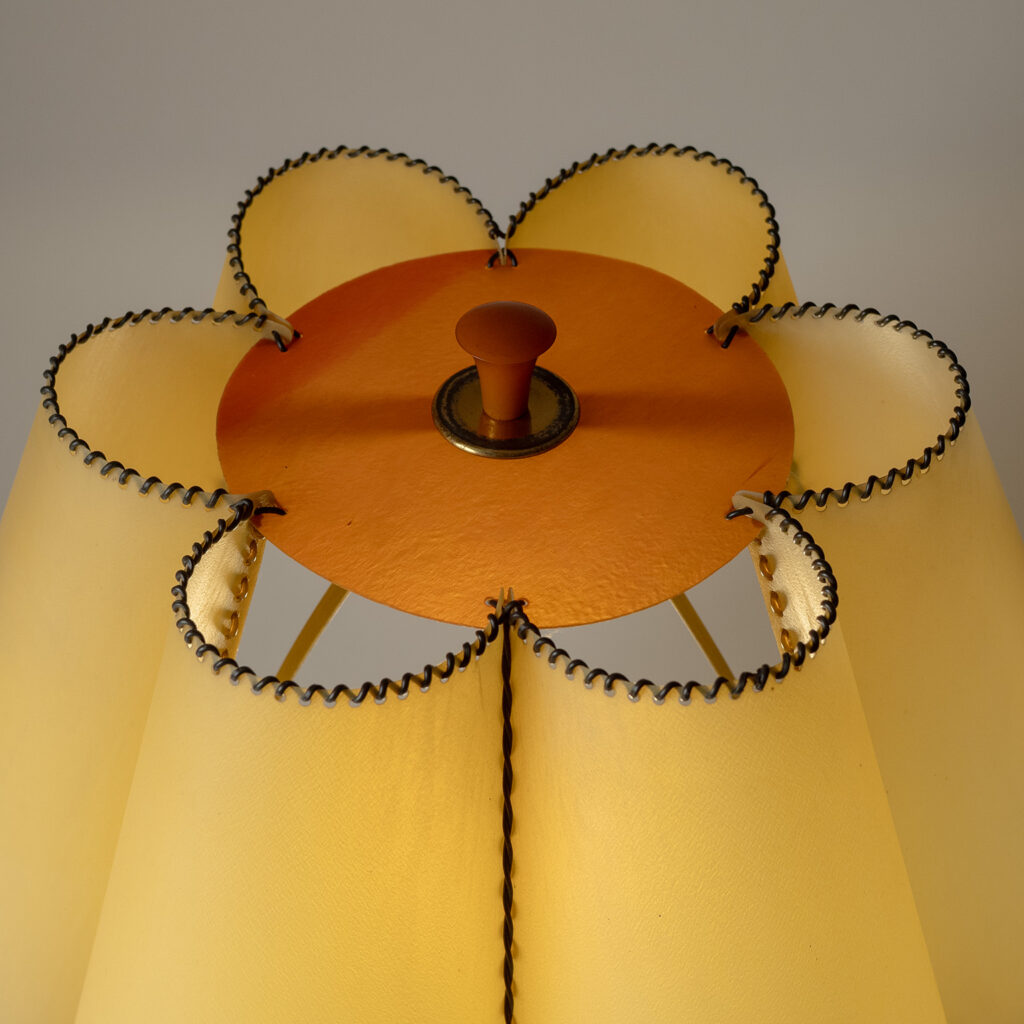 Austrian Glass Table Lamp, 1940s