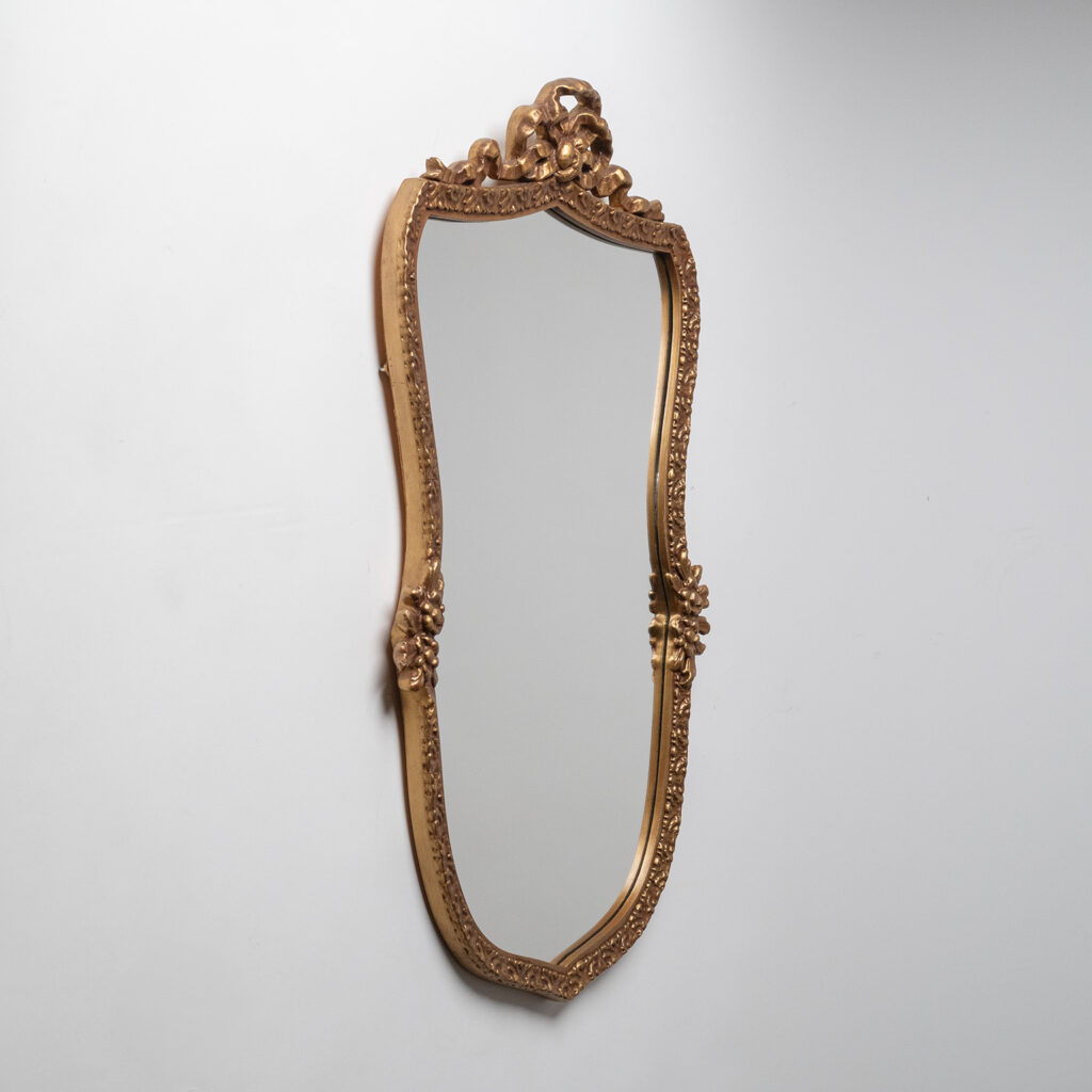Danish Giltwood Mirror, circa 1950