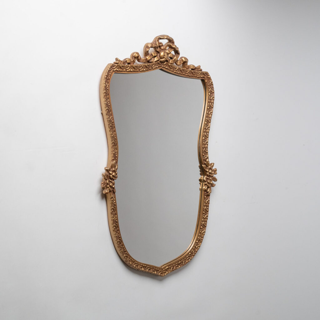 Danish Giltwood Mirror, circa 1950