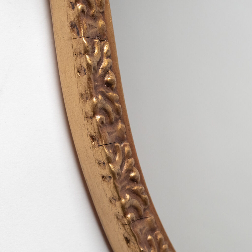 Danish Giltwood Mirror, circa 1950