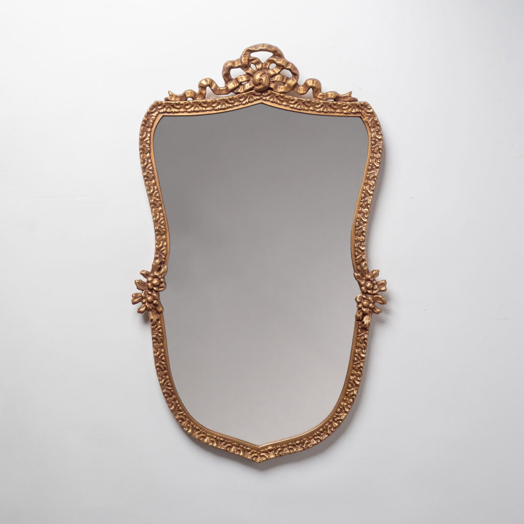 Danish Giltwood Mirror, circa 1950