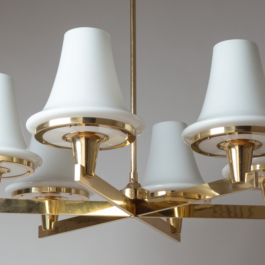 Large Hans-Agne Jakobsson Chandelier, 1960s