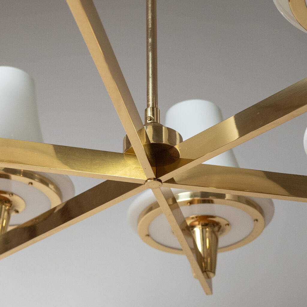 Large Hans-Agne Jakobsson Chandelier, 1960s