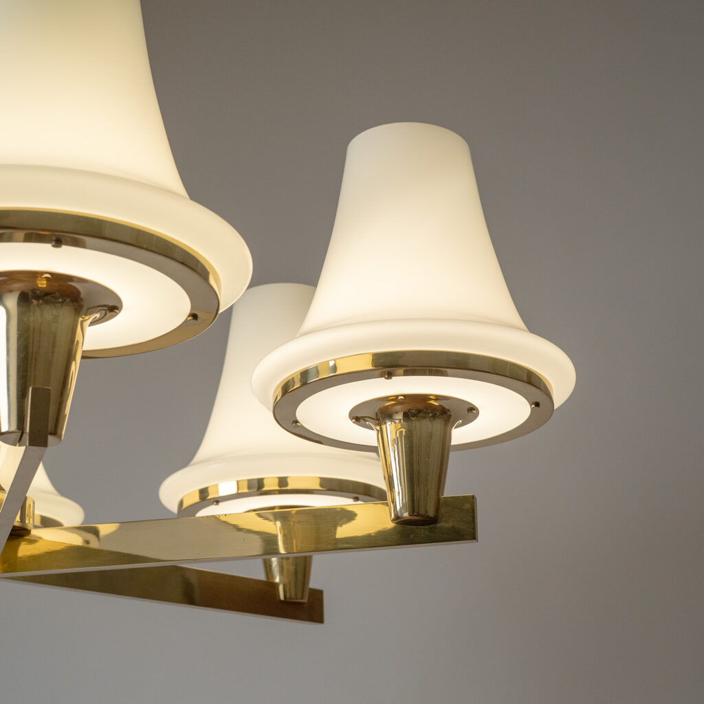 Large Hans-Agne Jakobsson Chandelier, 1960s