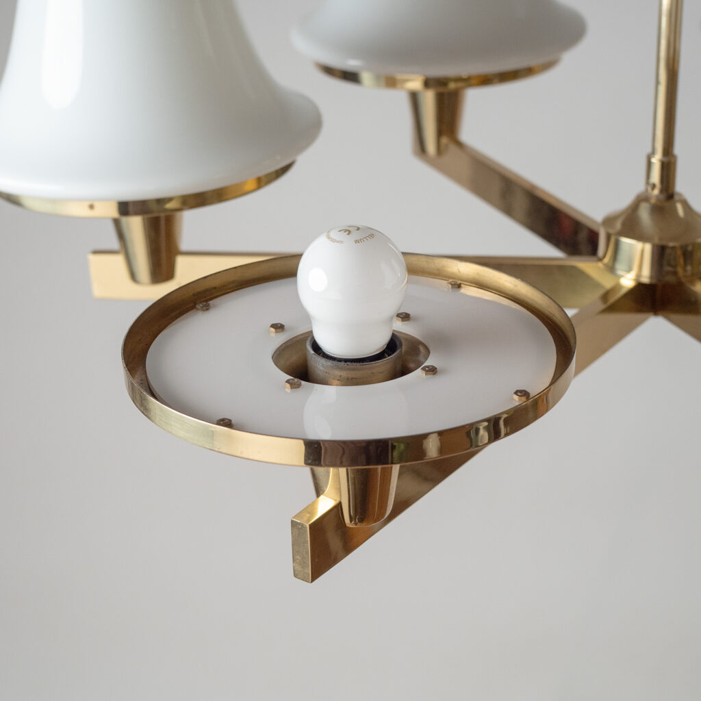 Large Hans-Agne Jakobsson Chandelier, 1960s