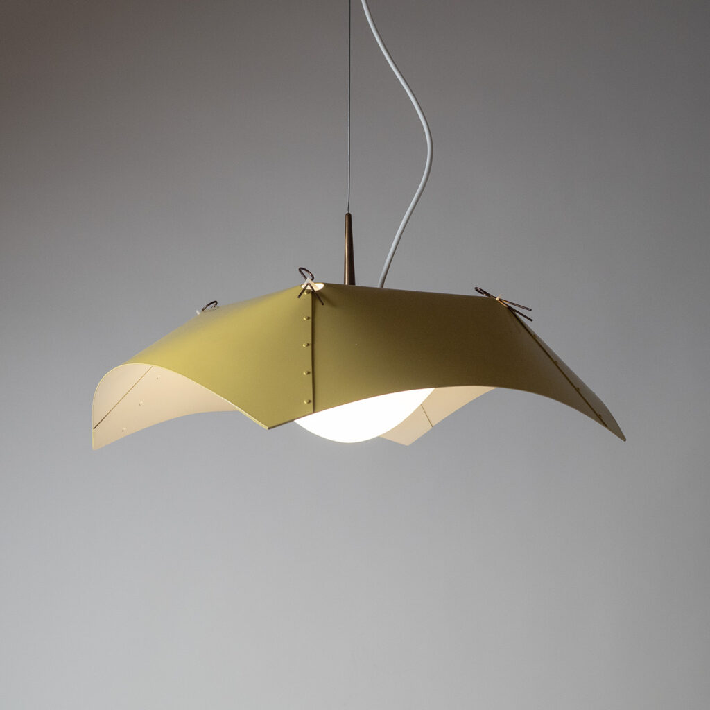 Rare Angelo Lelii Pendant, Arredoluce 1960