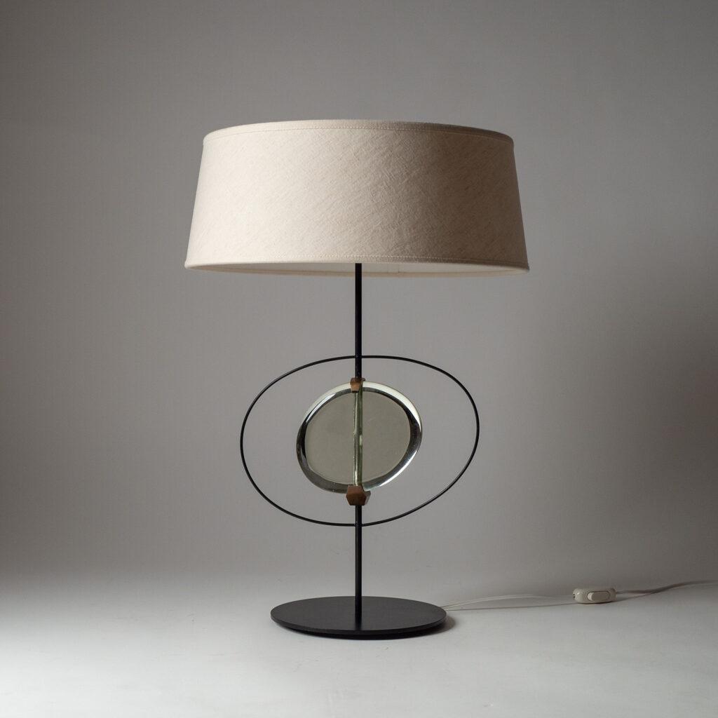 Rare Max Ingrand Table Lamp, Fontana Arte 1963