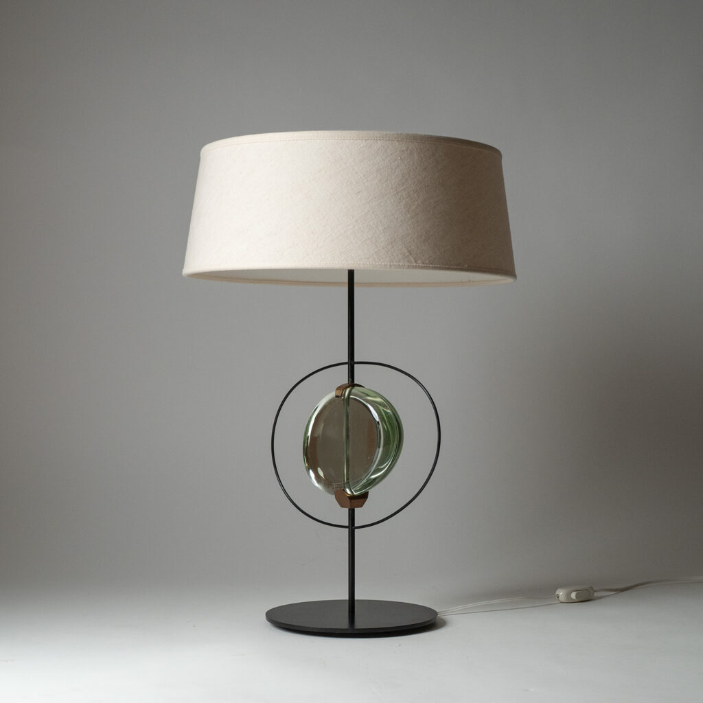 Rare Max Ingrand Table Lamp, Fontana Arte 1963