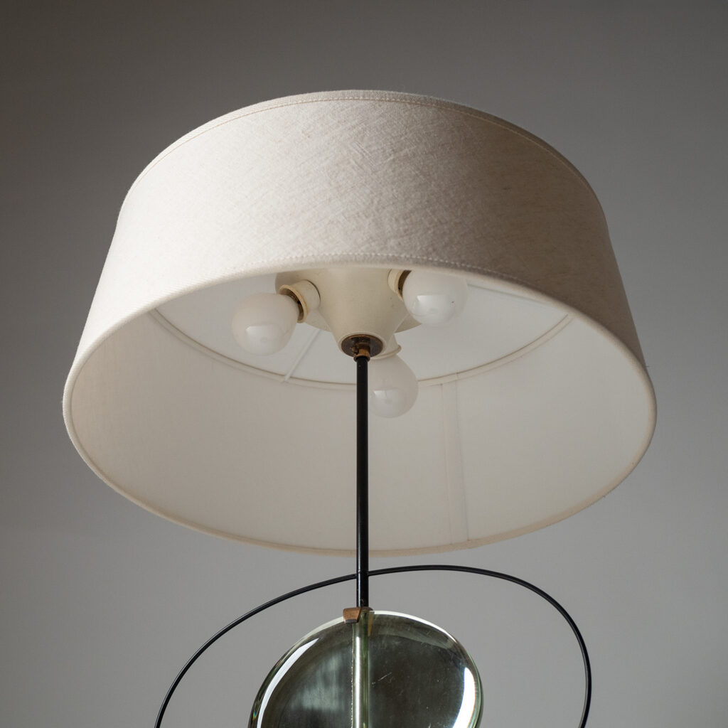Rare Max Ingrand Table Lamp, Fontana Arte 1963