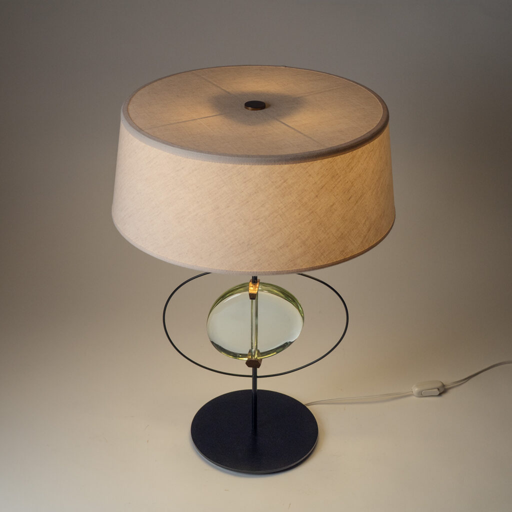 Rare Max Ingrand Table Lamp, Fontana Arte 1963