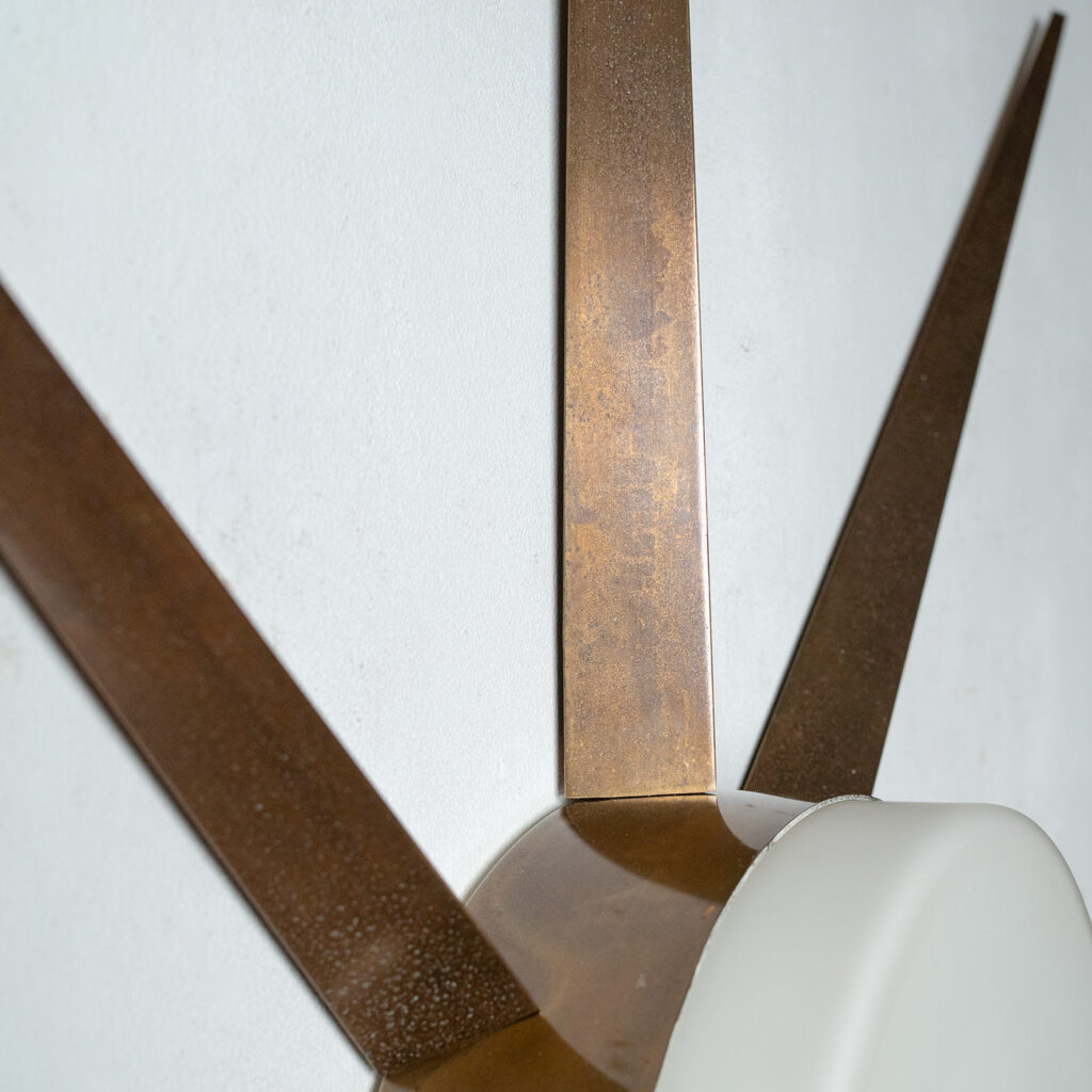 Large Gio Ponti Ceiling Or Wall Light, circa 1960