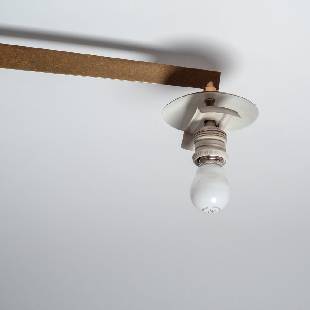 Angelo Lelii Stella A 9 Ceiling Light, circa 1960