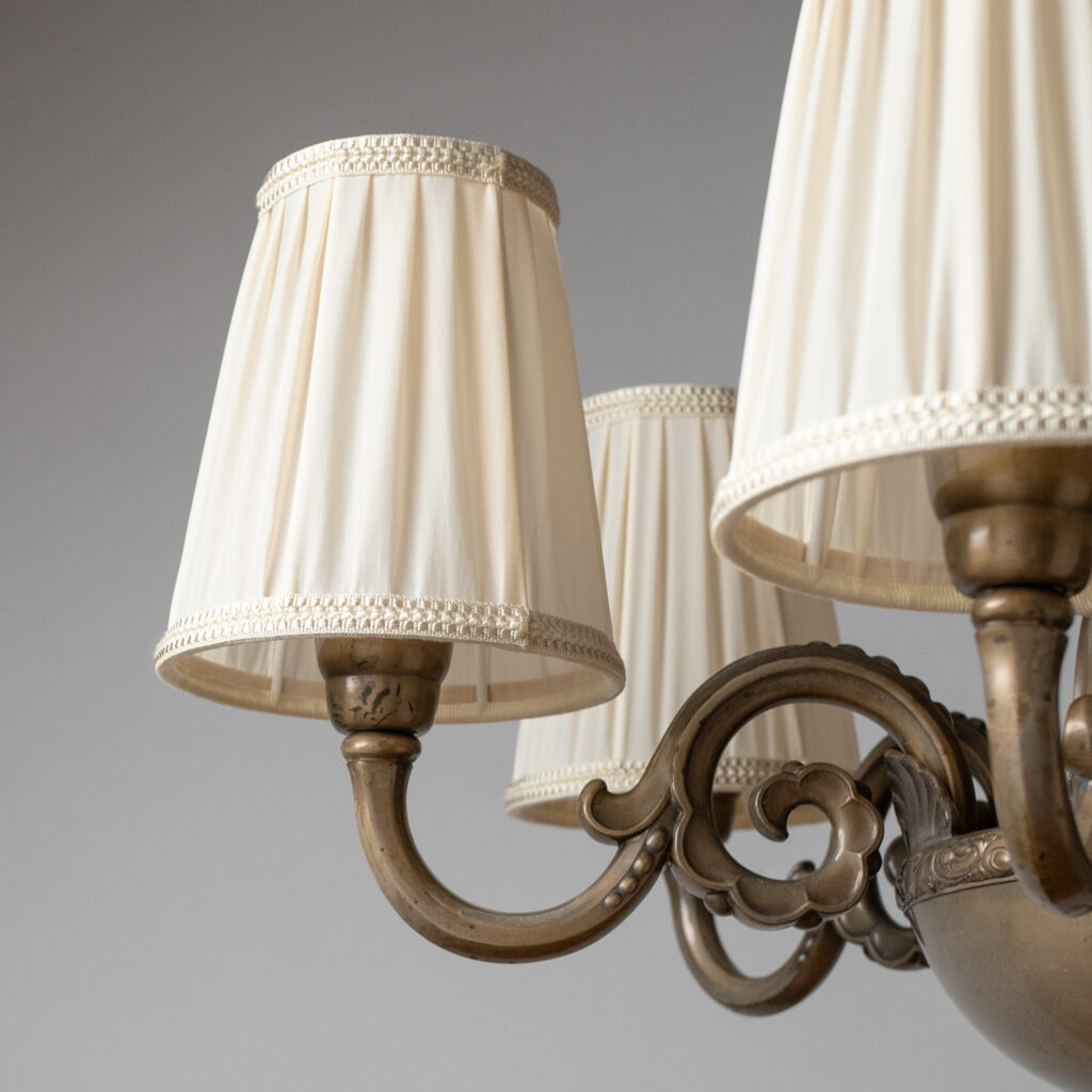 Elis Bergh Swedish Grace Chandelier, 1920s