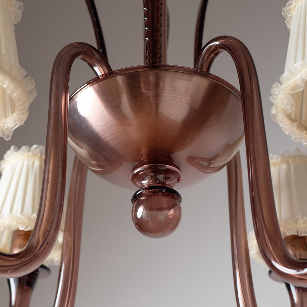 Venini Chandelier, circa 1930