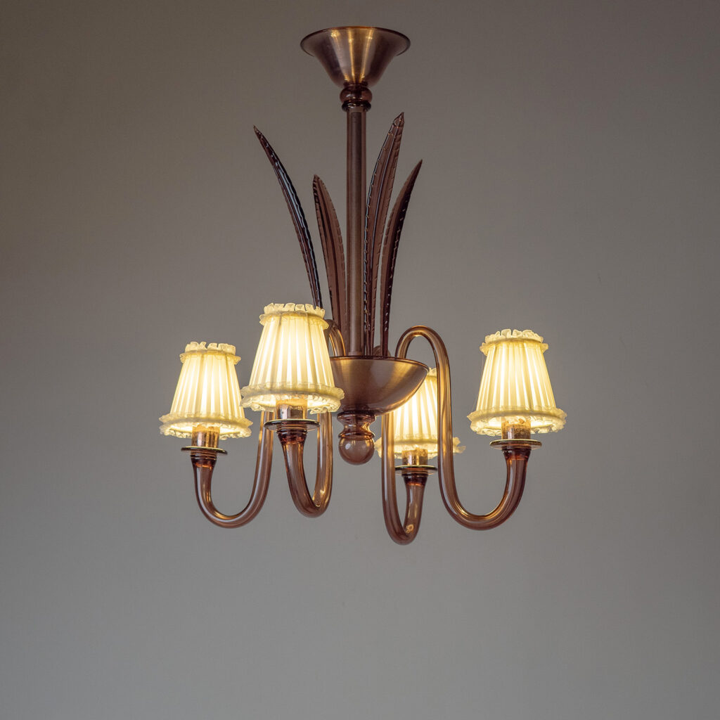 Venini Chandelier, circa 1930